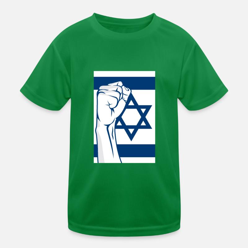 Faust Israel Funktionsshirt til børn