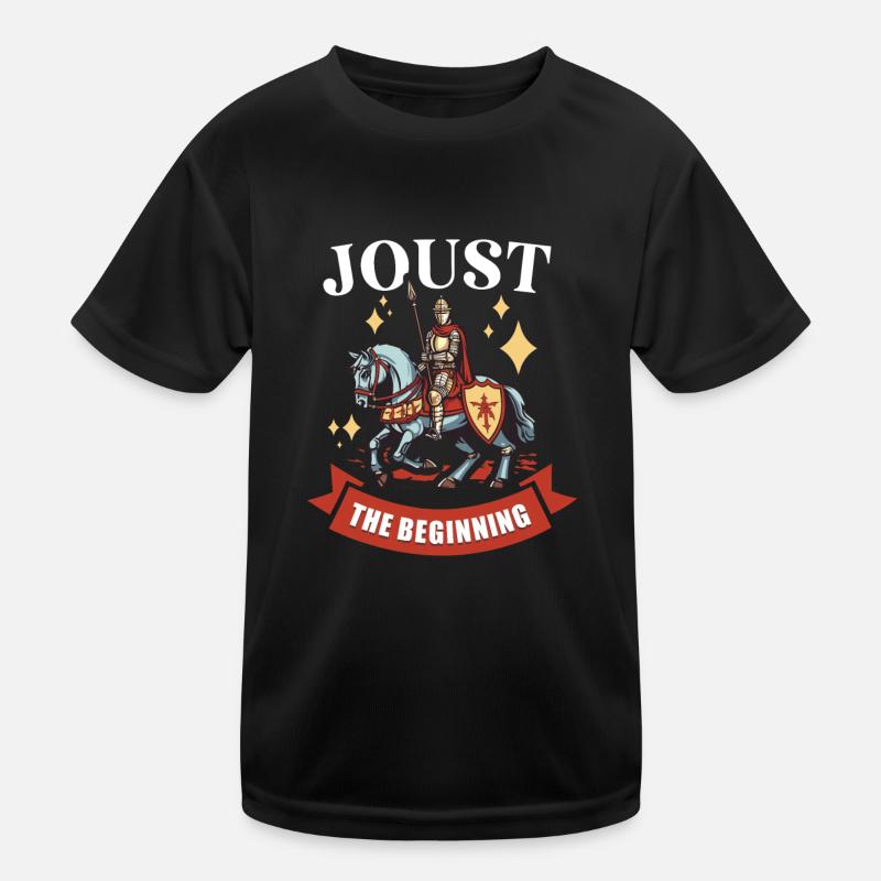 Ritterritter Mittelalterliche Renaissance-rüstung Kinder Funktions-T-Shirt