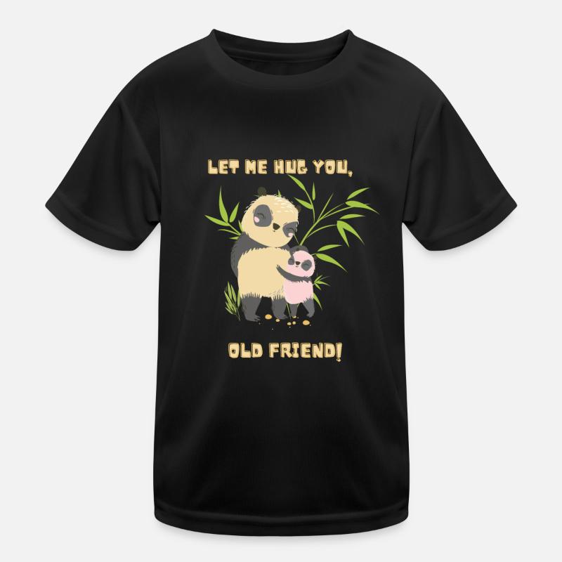 Deux pandas mignons T-shirt sport Enfant