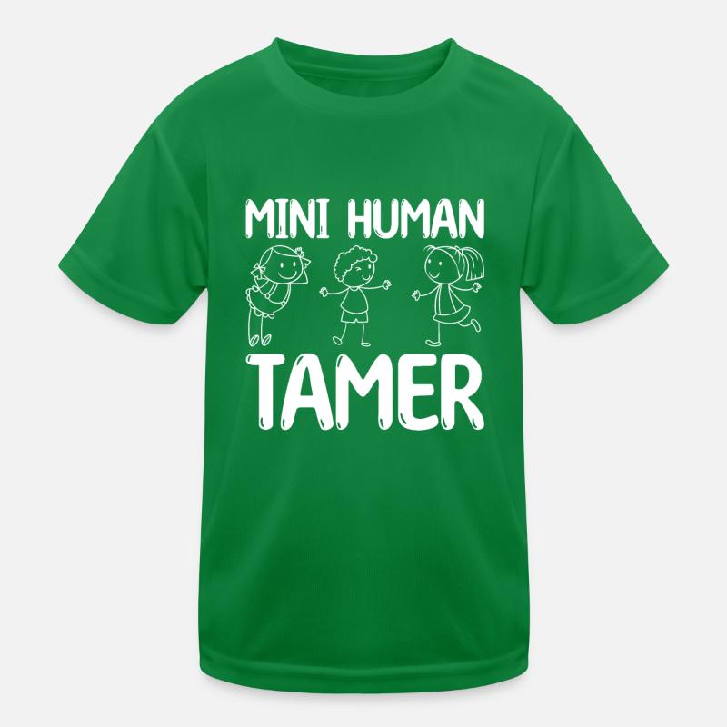 Au Pair Mädchen Kindergarten Nanny Kinder Funktions-T-Shirt