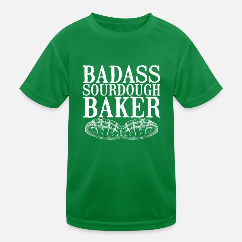Knallharter Sauerteigbäcker Kinder Funktions-T-Shirt