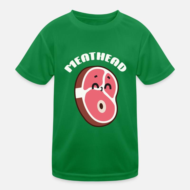 Steak Kinder Funktions-T-Shirt