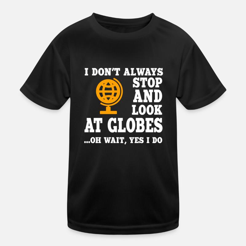 Geografie Kinder Funktions-T-Shirt