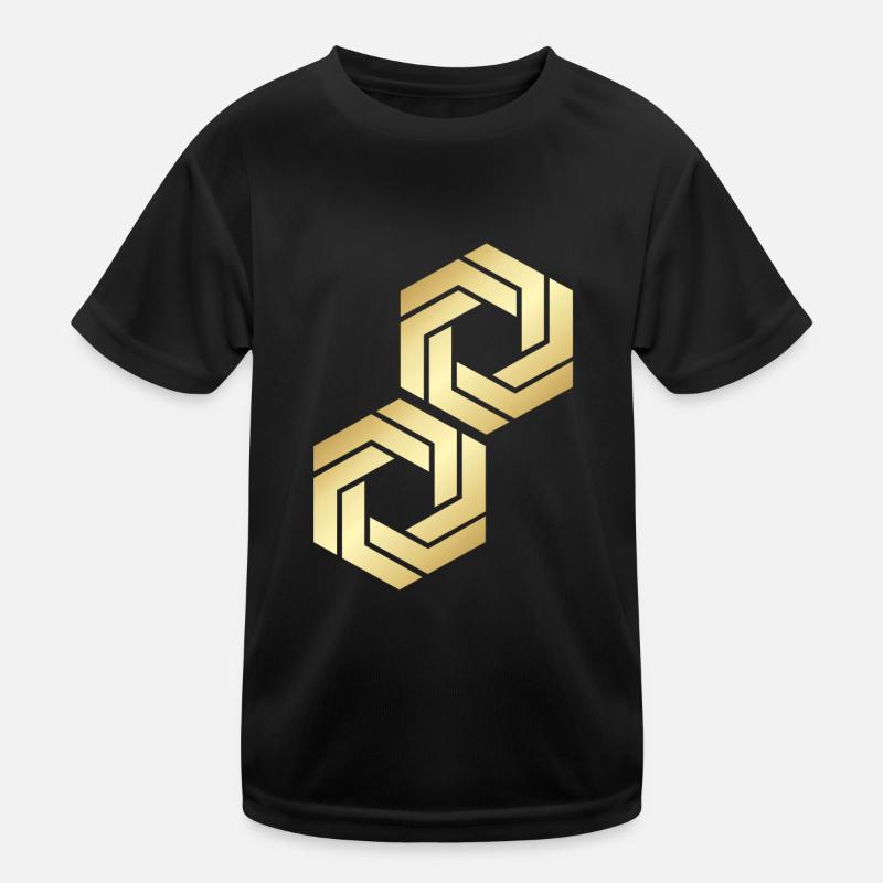 HEXAGON Kids Functional T-Shirt
