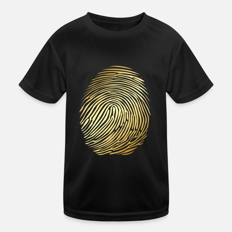 FINGERABDRÜCKE Kinder Funktions-T-Shirt