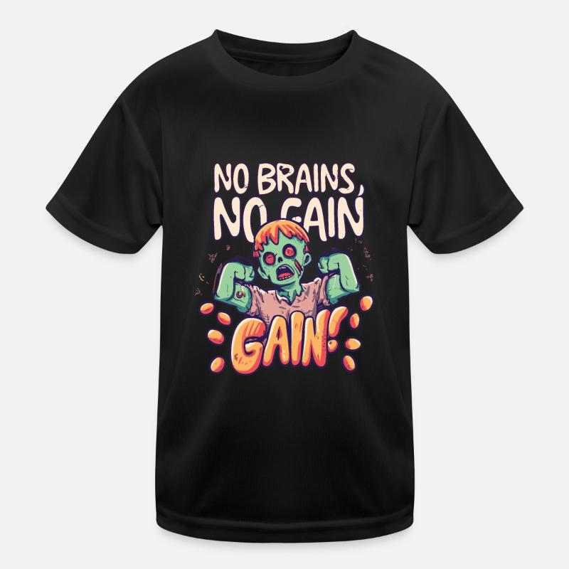 Zombies Zombie Halloween Zombie Costume Kids Functional T-Shirt