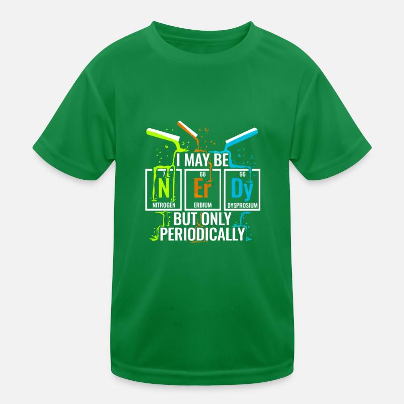Chemistry Nerd Chemist Chemical Laboratory Assistant Student Kids Functional T-Shirt