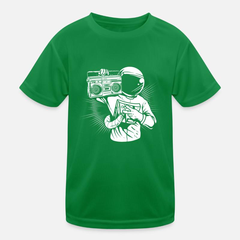 Ghetto Blaster Astronaute T-shirt sport Enfant