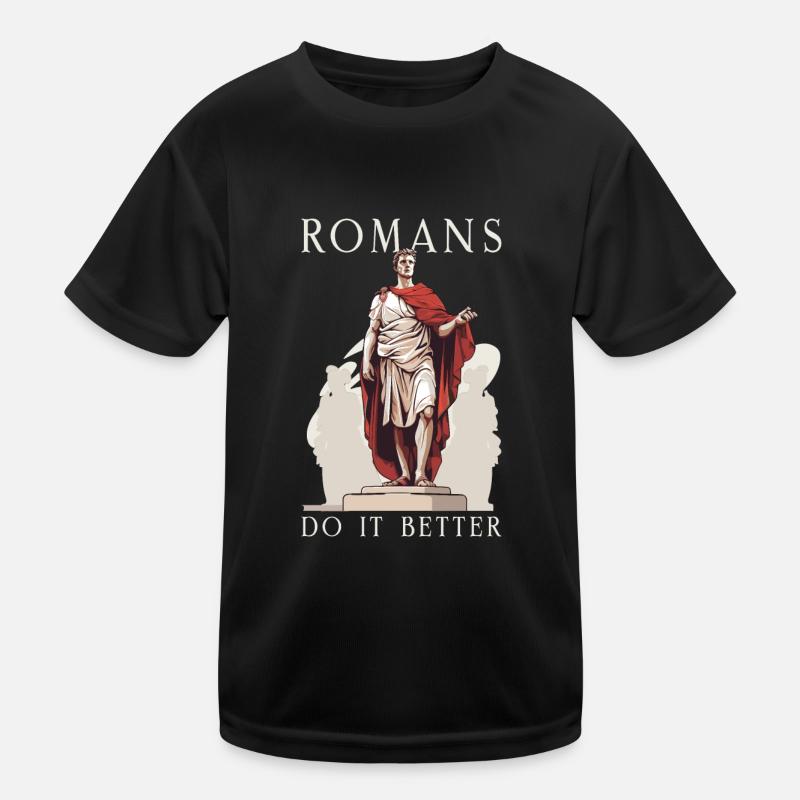 Saturnalia Miracle Ancient Rome and Julius Caesar Kids Functional T-Shirt