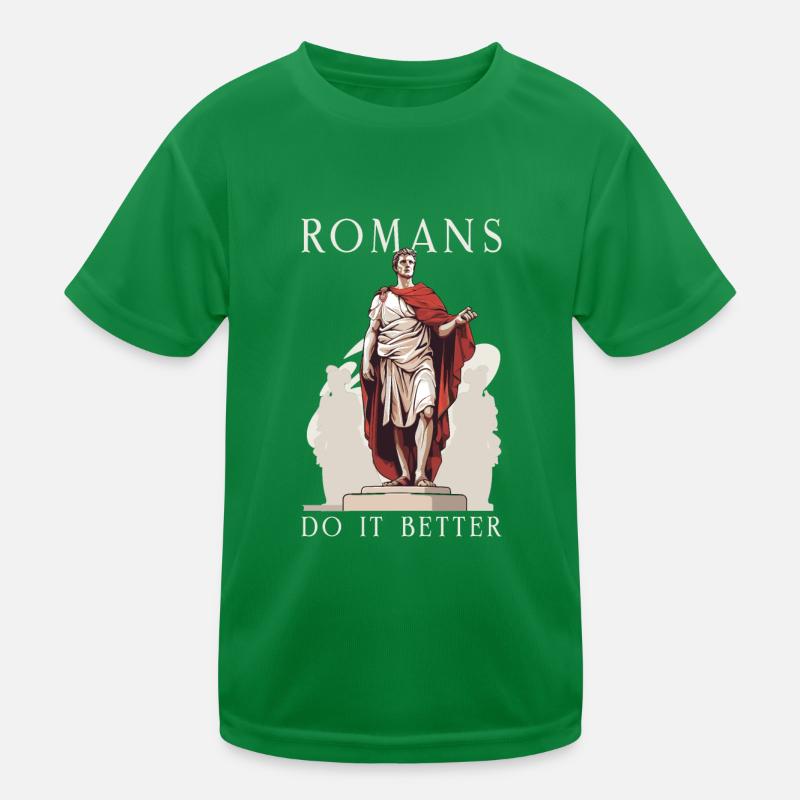 Saturnalia Miracle Ancient Rome and Julius Caesar Kids Functional T-Shirt