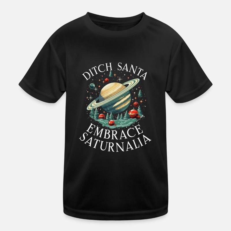Saturnalia Miracle Ancient Rome and Julius Caesar Kids Functional T-Shirt