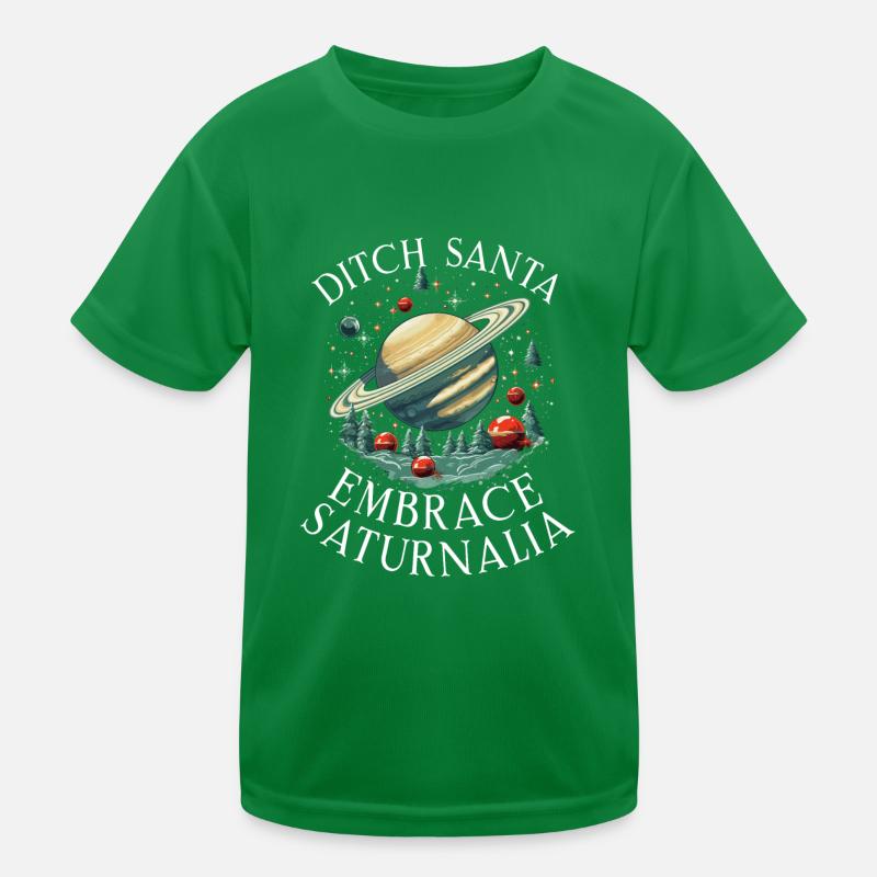 Saturnalia Miracle Ancient Rome and Julius Caesar Kids Functional T-Shirt