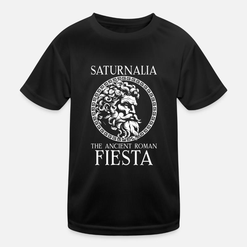 Saturnalia Miracle Ancient Rome and Julius Caesar Kids Functional T-Shirt