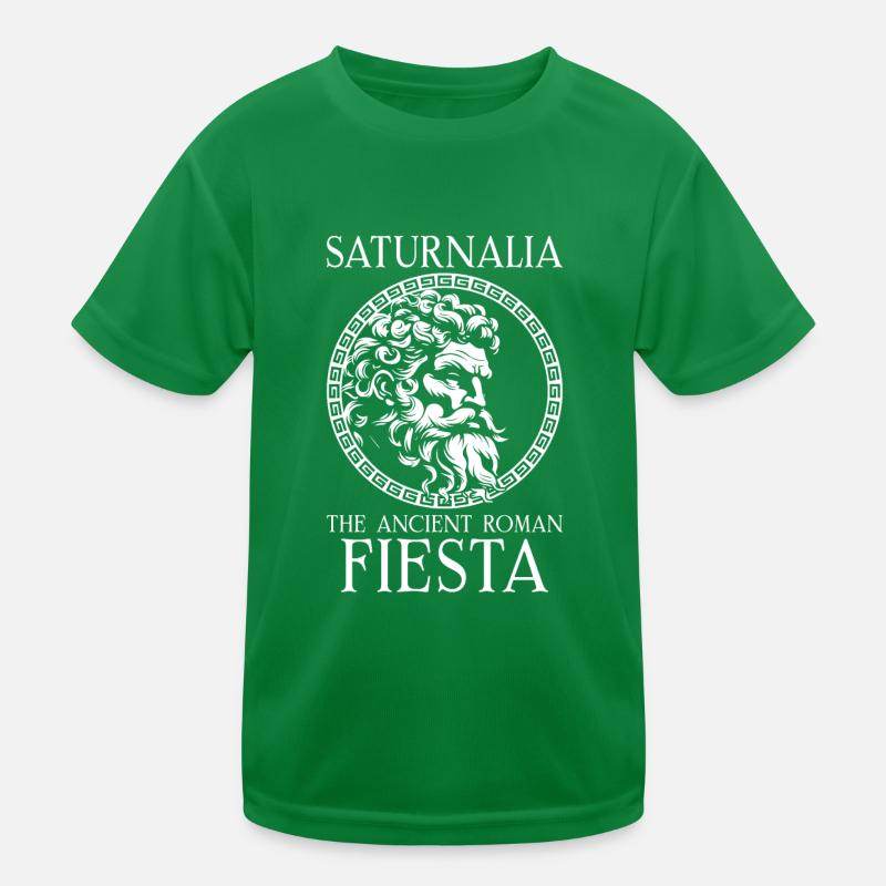 Saturnalia Miracle Ancient Rome and Julius Caesar Kids Functional T-Shirt