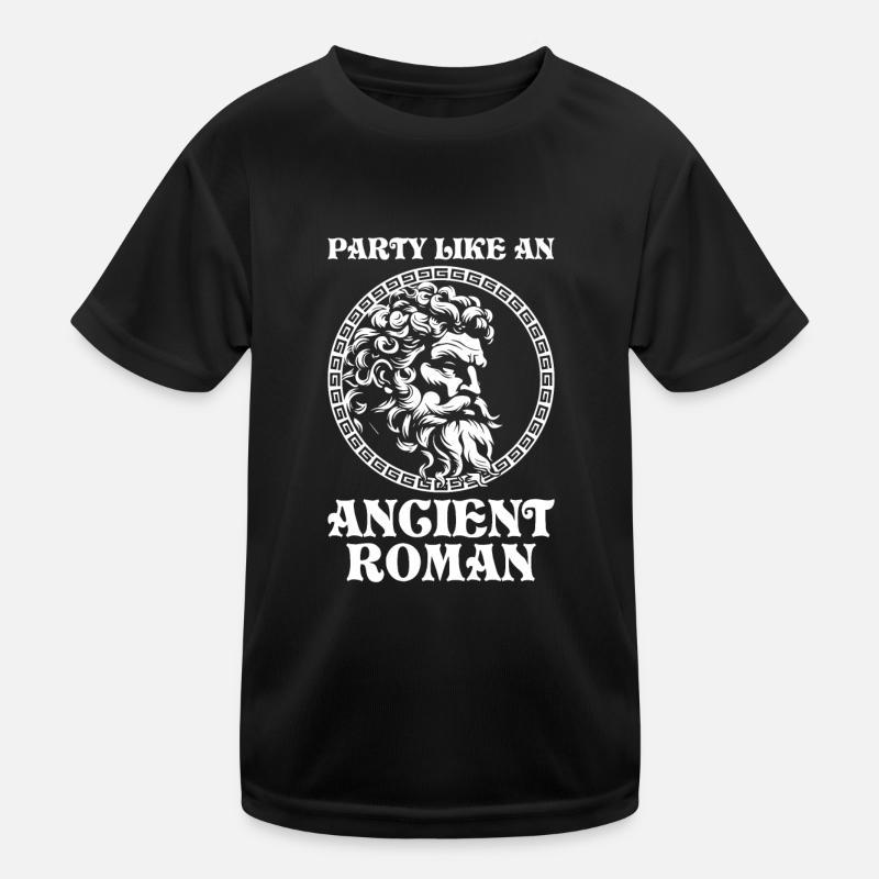 Saturnalia Miracle Ancient Rome and Julius Caesar Kids Functional T-Shirt