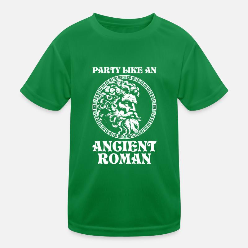 Saturnalia Miracle Ancient Rome and Julius Caesar Kids Functional T-Shirt