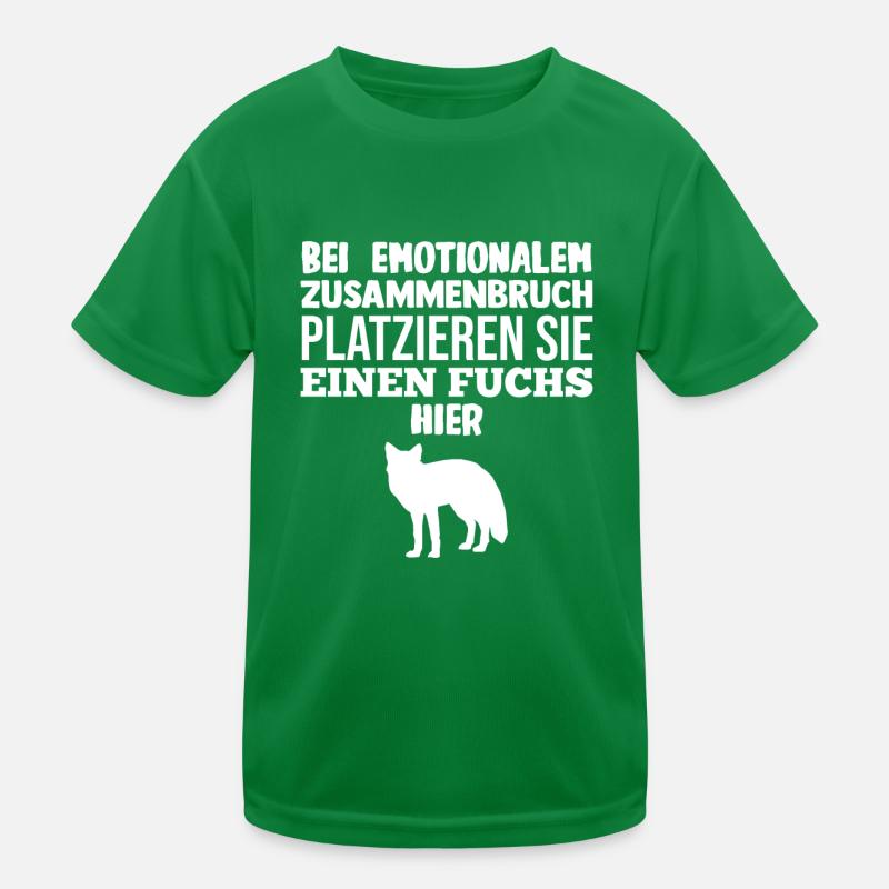 Fuchs Kinder Funktions-T-Shirt