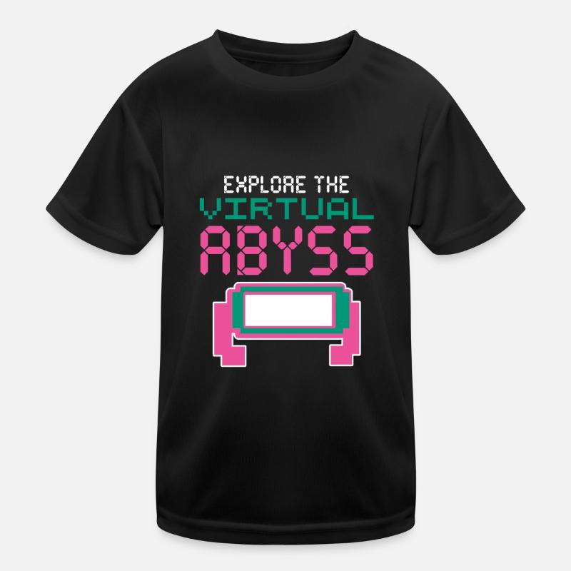 VR Glasses Virtual Reality Gaming Kids Functional T-Shirt