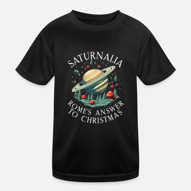 Saturnalia Miracle Ancient Rome and Julius Caesar Kids Functional T-Shirt