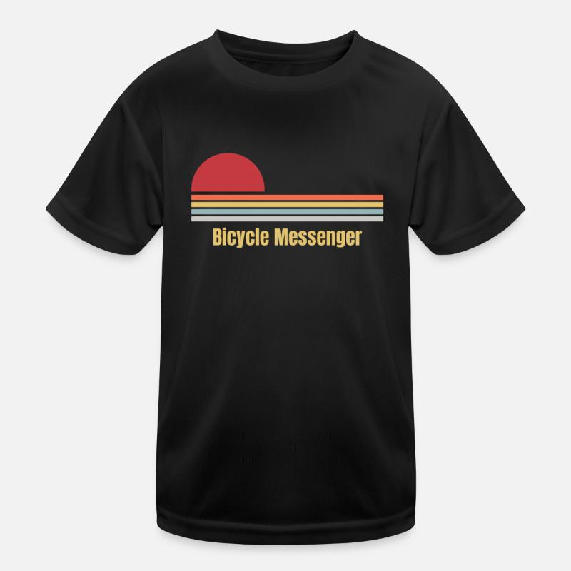 Bicycle Messenger Kinder Funktions-T-Shirt