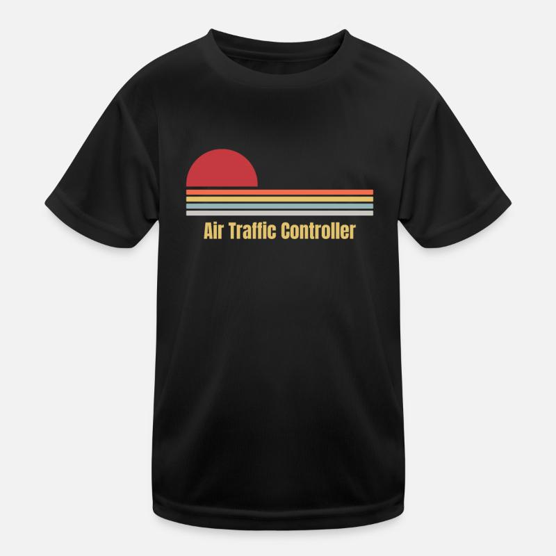Air Traffic Controller Kids Functional T-Shirt