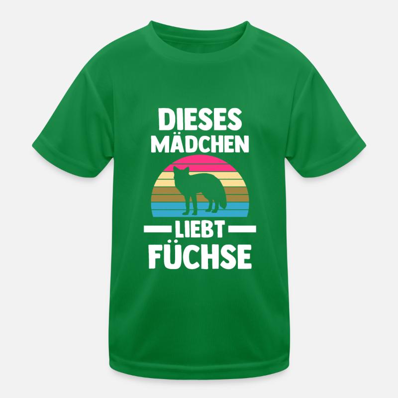 Fuchs Kinder Funktions-T-Shirt