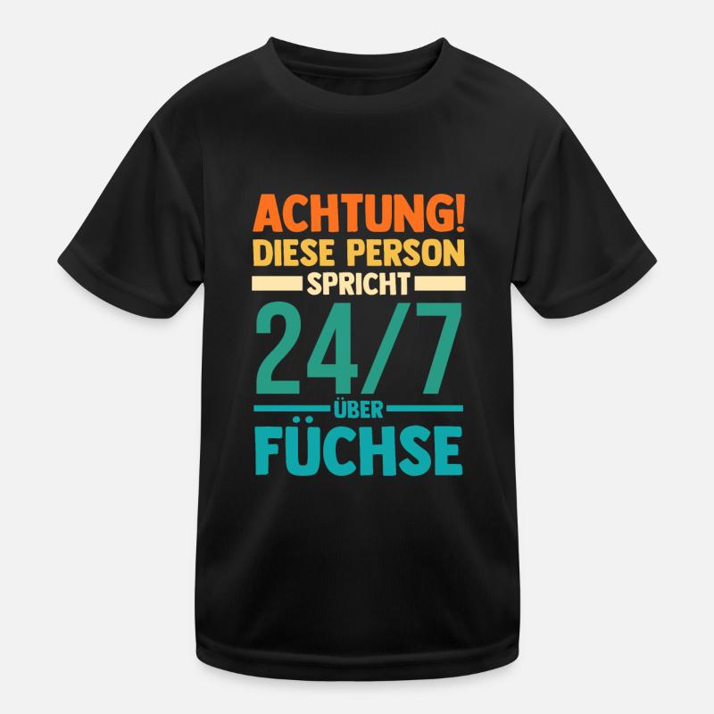 Fuchs Kinder Funktions-T-Shirt