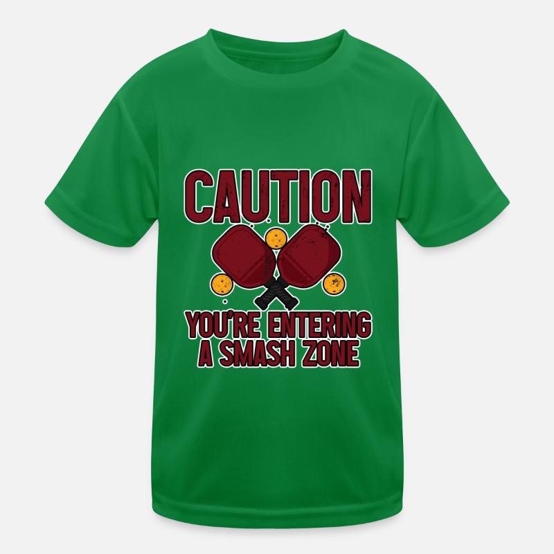 Caution You're Entering A Smash Zone 3 Kids Functional T-Shirt