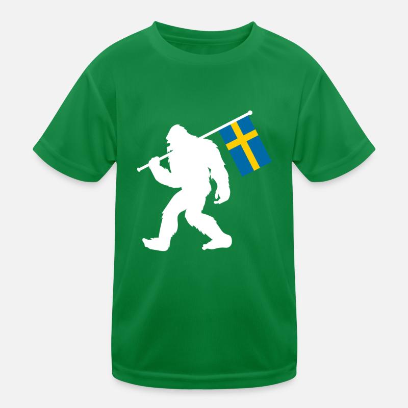 Sweden Kids Functional T-Shirt