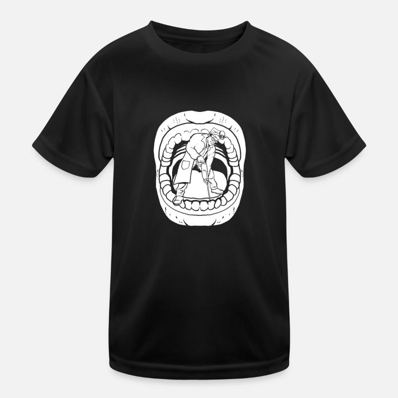 Dentist Dentist Mouth Kids Functional T-Shirt