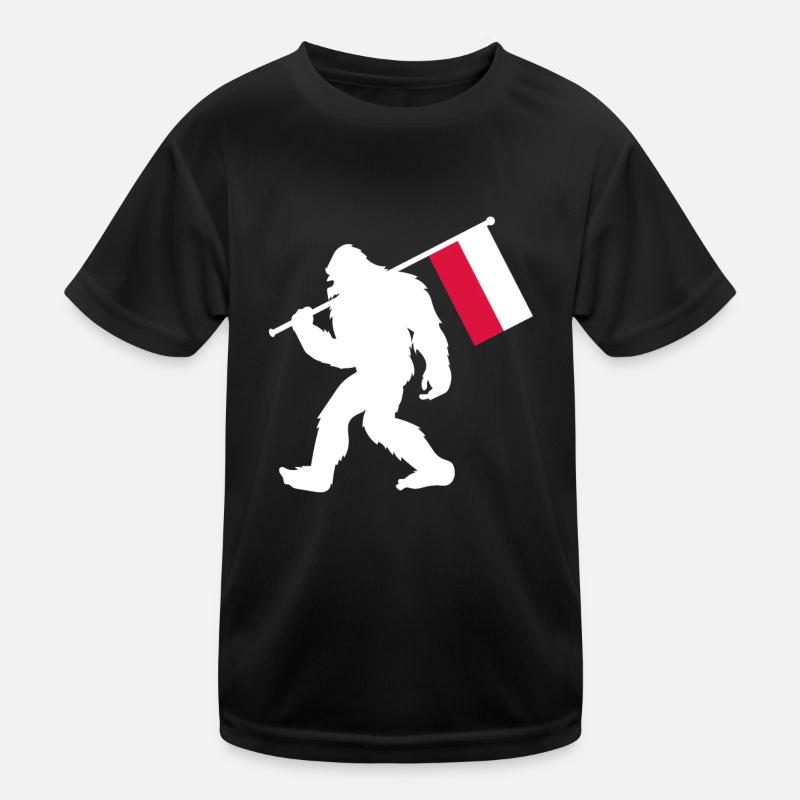 Polen Kinder Funktions-T-Shirt