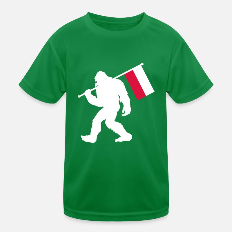 Poland Kids Functional T-Shirt