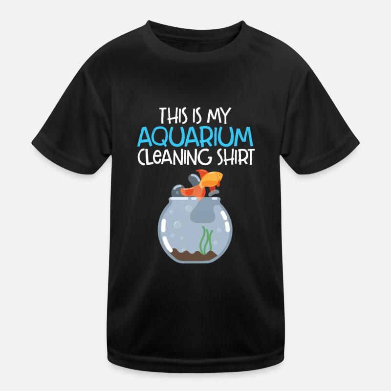 Aquarium Kinder Funktions-T-Shirt