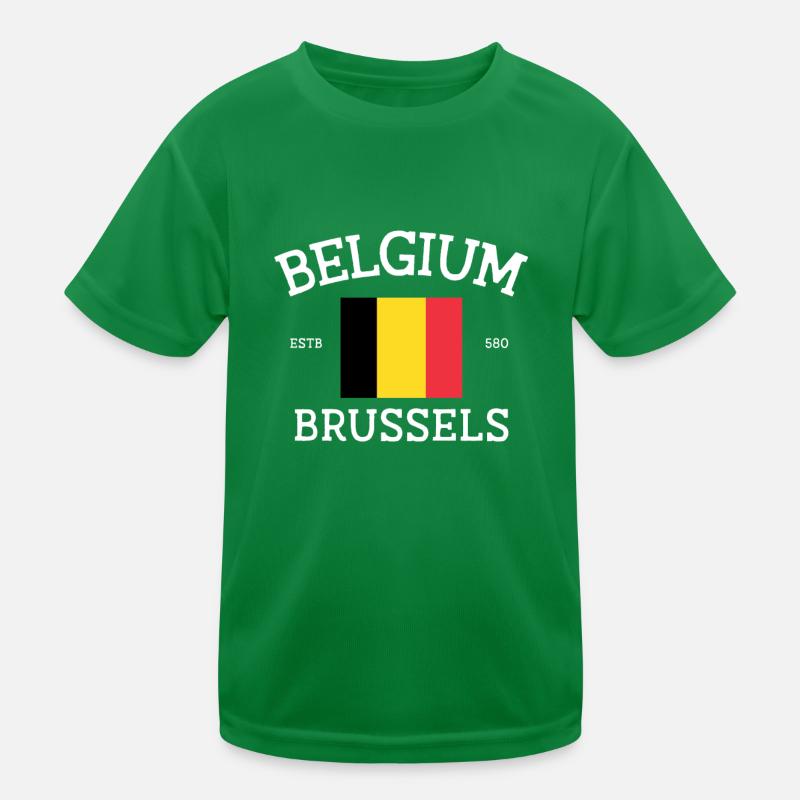 Belgium Kids Functional T-Shirt