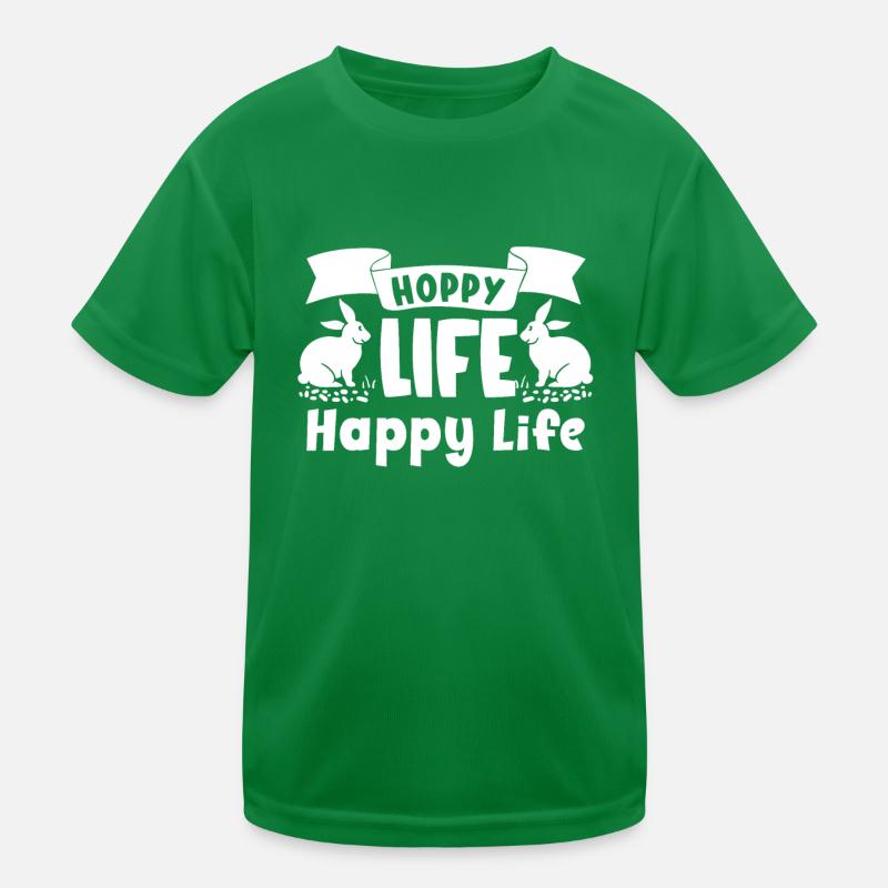Hasenbesitzer Hasenliebhaber Hasenmutter Hase Papa Kinder Funktions-T-Shirt
