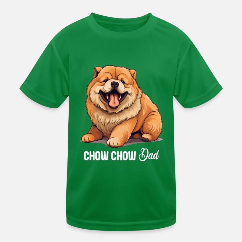 Hund Chow Chow Kinder Funktions-T-Shirt