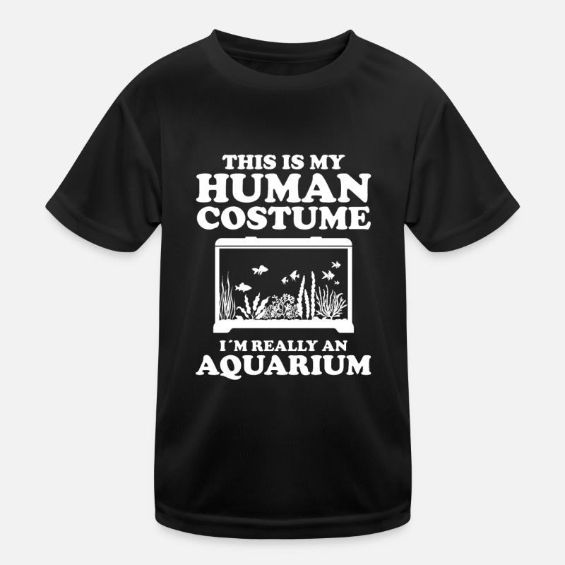 Aquarium Kinder Funktions-T-Shirt