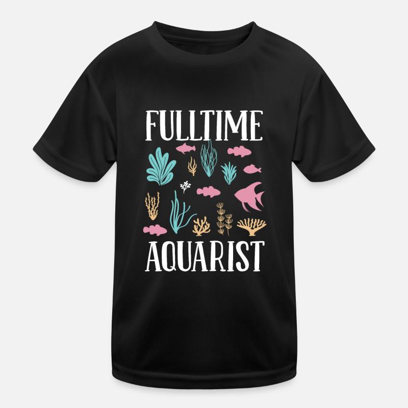 Aquarium Kinder Funktions-T-Shirt