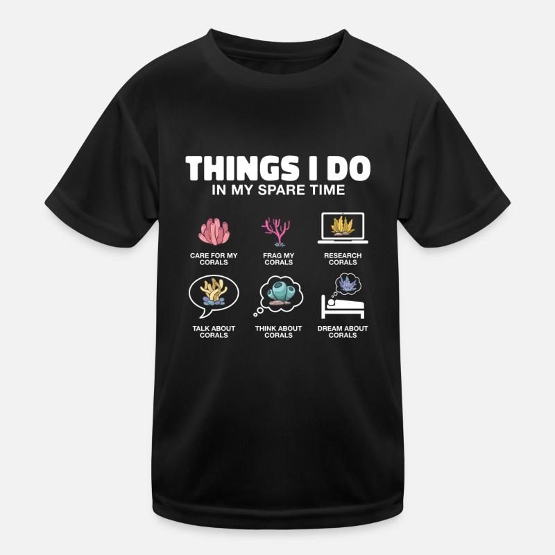 Aquarium Kinder Funktions-T-Shirt