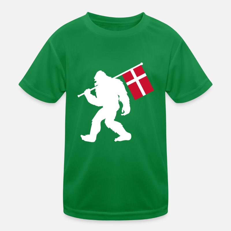 Bigfoot du Danemark T-shirt sport Enfant