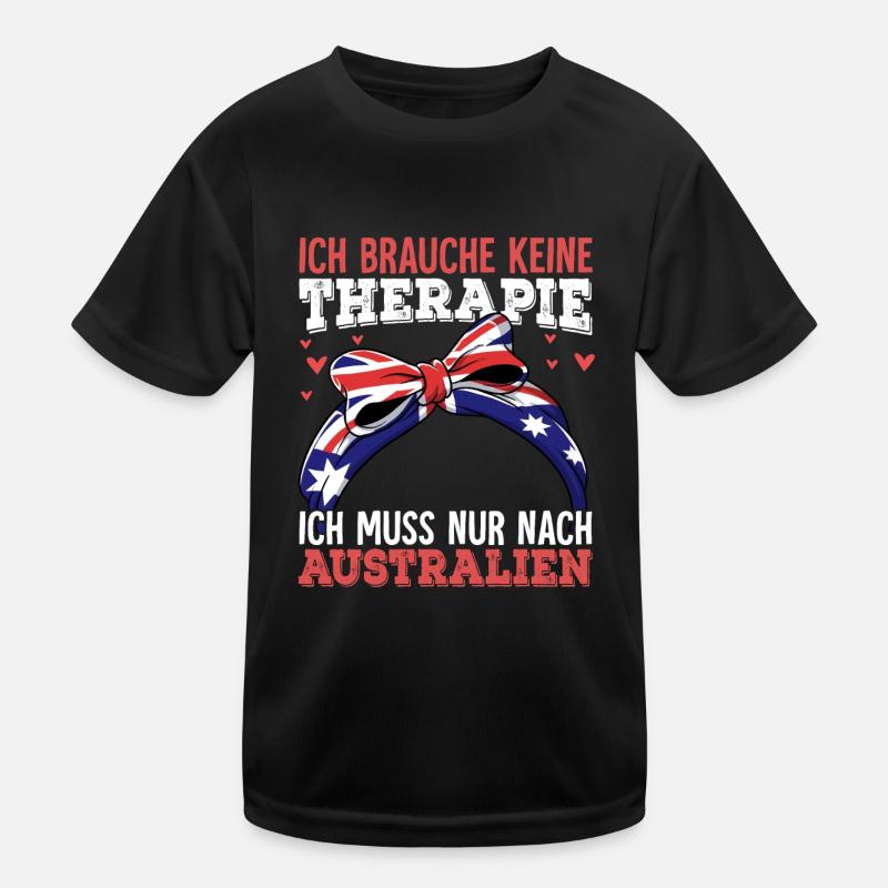 Australien Kinder Funktions-T-Shirt