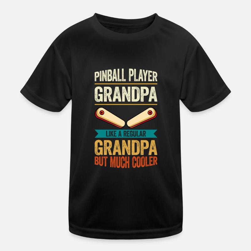 Pinball Machine Pinball Machine Kids Functional T-Shirt