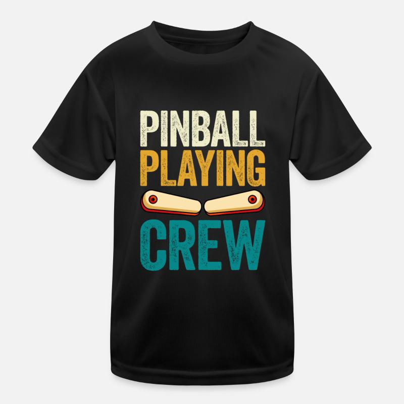 Pinball Machine Pinball Machine Kids Functional T-Shirt
