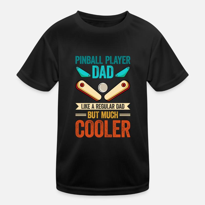 Pinball Machine Pinball Machine Kids Functional T-Shirt