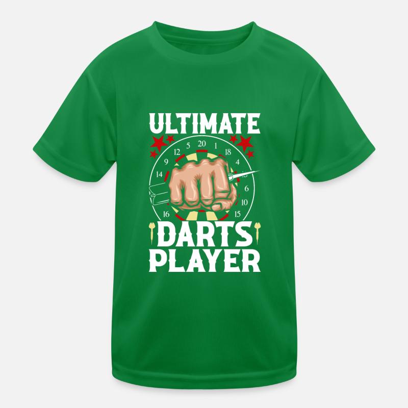 Ultimate Dart Player Kids Functional T-Shirt
