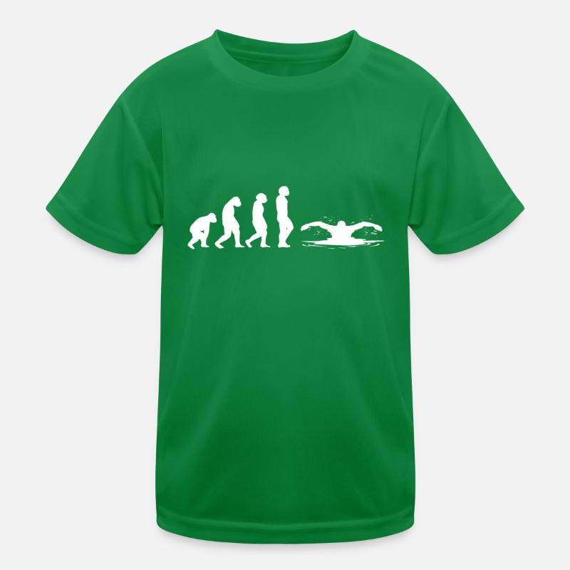 Nageurs Nage Evolution Natation T-shirt sport Enfant