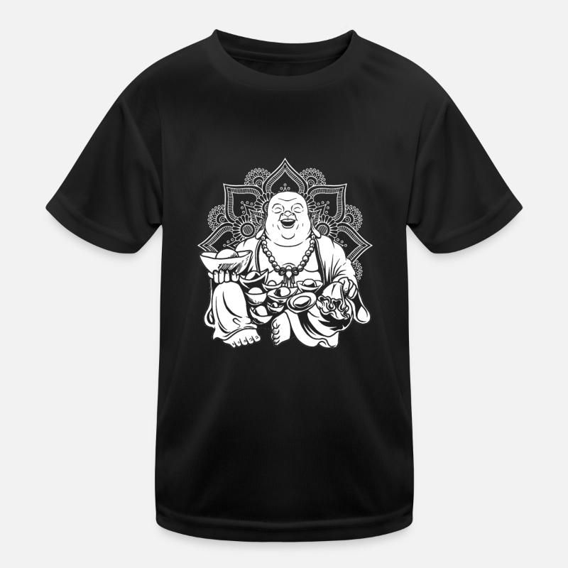 Buddha Buddhist Mandala Kinder Funktions-T-Shirt