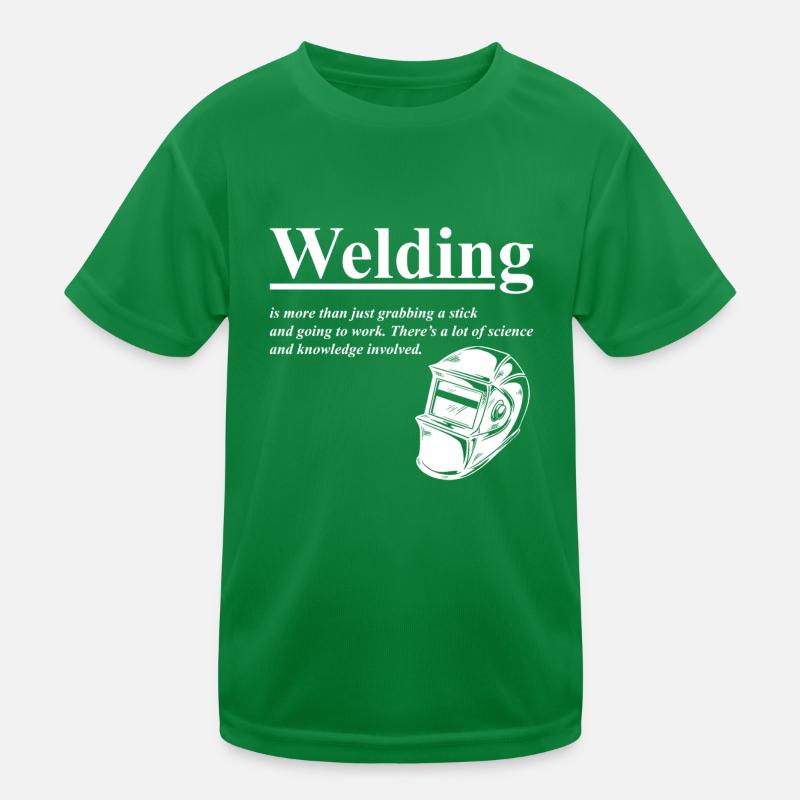 Welding Definition Kids Functional T-Shirt