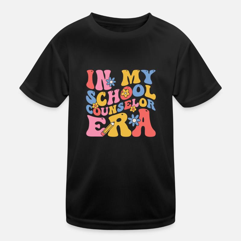 À l’ère de mon conseiller scolaire 100e jour d’école T-shirt sport Enfant