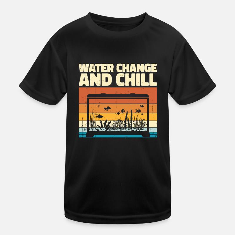 Aquarium Kinder Funktions-T-Shirt